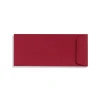 Discount LUX 4 1/8" x 9 1/2" #10 70lbs. Open End Envelopes, Garnet Red, 50/Pack