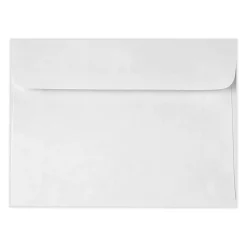 Best LUX 5 1/2 x 8 1/2 Booklet Envelopes 50/Pack, 24lb. Bright White (49420-50)