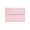 LUX 5 3/4" x 8 3/4" 80lbs. A9 Invitation Envelopes W/Glue, Rose Quartz Metallic Pink, 50/Pack