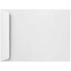 Outlet LUX 11 1/2 x 14 1/2 Open End Envelopes 50/Pack, 28lb. Bright White (4166-50)