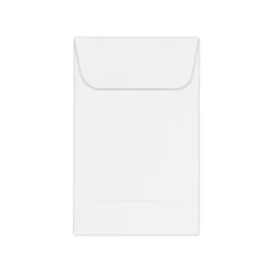 Best LUX #1 Coin Envelopes (2-1/4 x 3-1/2) 50/Pack, 24lb. Bright White (94623-50)