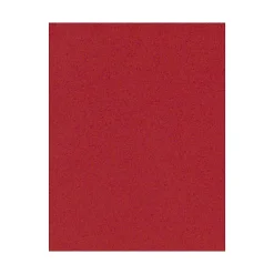 Card Stock*LUX 100 lb. Cardstock Paper, 8.5" x 11", Ruby Red, 500 Sheets/Pack (81211-C-76-500)