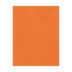 Card Stock*LUX 100 lb. Cardstock Paper, 8.5" x 11", Mandarin, 500 Sheets/Pack (81211-C-55-500)