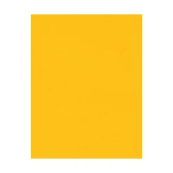 Card Stock*LUX 100 lb. Cardstock Paper, 8.5" x 11", Sunflower Yellow, 250 Sheets/Pack (81211-C-84-250)