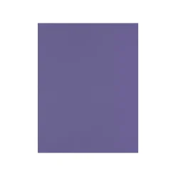 Card Stock*LUX 100 lb. Cardstock Paper, 8.5" x 11", Wisteria, 250 Sheets/Pack (81211-C-106-250)