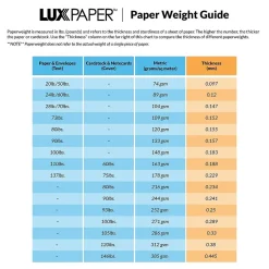 Card Stock*LUX 105 lb. Cardstock Paper, 11" x 17", Crystal Metallic, 500 Sheets/Pack (1117-C-M30-500)