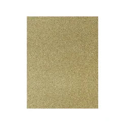 Card Stock*LUX 90 lb. Paper, 8.5" x 11", Gold Sparkle, 500 Sheets/Pack (81211-P-MS02500)