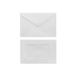 Best LUX #56 Mini Window Envelope (3 x 4 1/2) 50/Box, White (EN5603-50)
