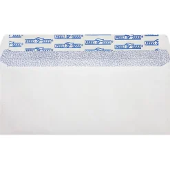 Outlet LUX #10 Regular Envelopes (4 1/8 x 9 1/2) 50/Pack, White w/ Sec Tint, P&S (75747-50)