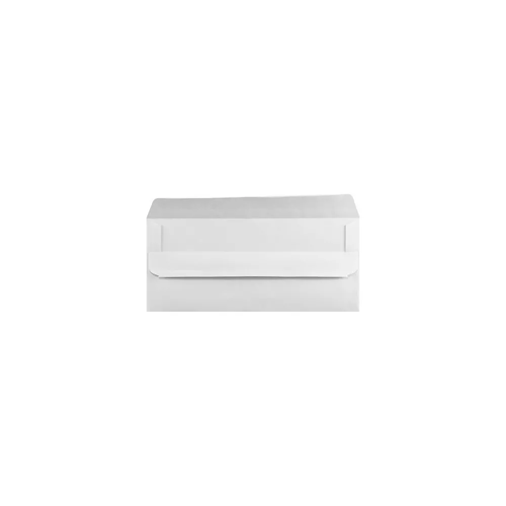 LUX #9 Window Envelopes, 3 7/8" x 8 7/8", White w/ Simple Seal, 50 Qty (45313-50)