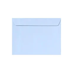 LUX 9 x 12 Booklet Envelopes 50/Pack, Baby Blue (EX4899-13-50)