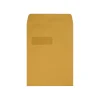 New LUX 9 x 12 Kraft Open End Window Envelopes 50/Pack, 28lb. Brown Kraft (1590BK-50)