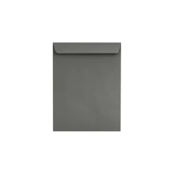 Outlet LUX 10" x 13" 80lbs. Open End Envelopes, Smoke Gray, 50/Pack (EX4897-22-50)
