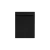 Clearance LUX 10" x 13" 80lbs. Square Flap Open End Envelopes, Black Linen, 50/Pack (4897-BLI-50)