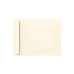 Clearance LUX 9 x 12 Open End Envelopes, 500/Box, Natural Linen (4894-NLI-500)