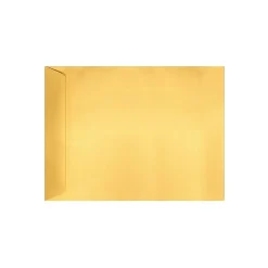 Clearance LUX 9 x 12 Open End Envelopes, 250/Box, Gold Metallic (4894-07-250)