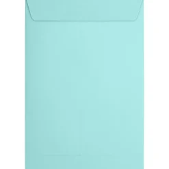 New LUX 6 x 9 Open End Envelopesm Seafoam, 50/Box (-1644-113-50)
