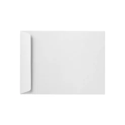 Outlet LUX 9 x 12 Open End Envelopes, 50/Box, White Linen (4894-WLI-50)