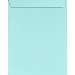 LUX 9 x 12 Open End Envelopes, 50/Box, Seafoam (-4894-113-50)
