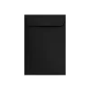 LUX 6.5" x 9.5" Open End Envelopes 50/Pack, Midnight Black (-1645-56-50)