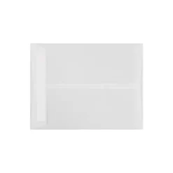 New LUX 9 x 12 Open End Envelopes 50/Pack, Clear Translucent (E4894-00-50)