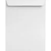 Online LUX 9 x 12 Open End Envelopes 50/Pack, 24lb. Bright White (8193-50)