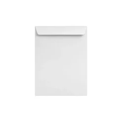 New LUX 10 x 13 Open End Envelopes 50/Pack, White Linen (4897-WLI-50)