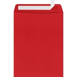 Clearance LUX 9" x 12" Open End Window Envelopes, Ruby Red (-1590-18-50)