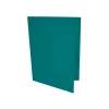 Pocket Folders|LUX 9 x 12 Presentation Folders, Standard Two Pocket, Teal, 100/Pack (-PF-25-100)