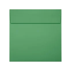 LUX 6 x 6 Square Envelopes 50/Pack, Holiday Green (8525-12-50)