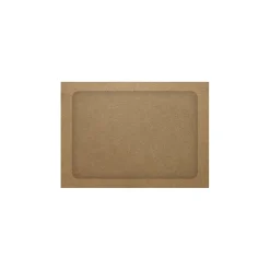 Outlet LUX A7 Full-Face Window Envelopes, Grocery Bag Brown, 50/PK (A7FFW-GB-50)