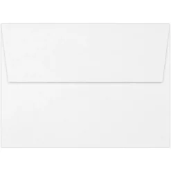 Discount LUX A7 Invitation 100% Recycled Envelopes, 5.25" x 7.25", White, 50/Box (4880-WPC-50)