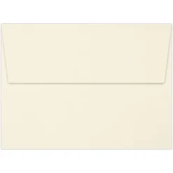 Clearance LUX A7 Invitation Envelopes (5 1/4 x 7 1/4) 50/Box, Natural - 100% Recycled (4880-NPC-50)