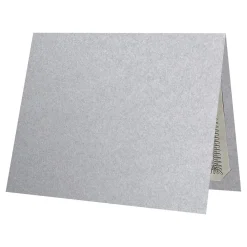 Awards & Certificates*LUX Certificate Holders, 9 1/2" x 11", Silver Metallic, 50/Pack (CH91212-M06-50)