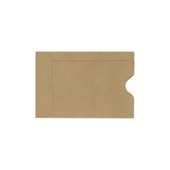 Sale LUX Credit Card Sleeve 2 3/8" x 3 1/2", 500/Pack, Grocery Bag (1801-GB-500)