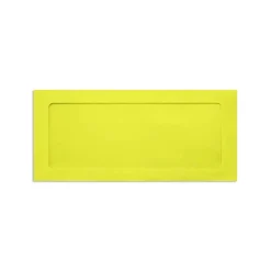 Outlet LUX Full Face #10 Window Envelopes, Citrus 4 1/8 x 9 1/2 inch 50/Pack