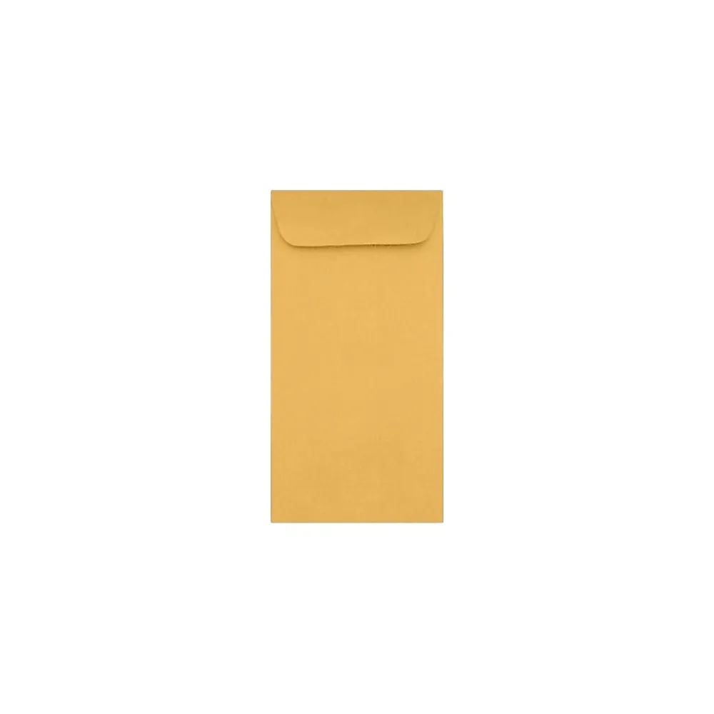 Sale LUX Kraft #14 Open End Envelopes, 5" x 11 1/2", 28 lb. Brown Kraft, 50 Qty (WS-5248-50)