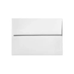 Outlet LUX 80lb 6"x9 1/2" Square Flap Envelopes W/Peel&Press, Bright White, 250/BX