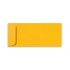 Hot LUX 70lbs. 4 1/8" x 9 1/2" #10 Open End Envelopes, Sunflower Yellow, 500/BX