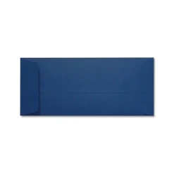 LUX 80lbs. 4 1/8" x 9 1/2" #10 Open End Envelopes, Navy Blue, 250/BX