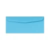 Sale LUX 60lbs. 4 1/8" x 9 1/2" #10 Regular Envelopes, Bright Blue, 500/BX