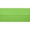 Sale LUX 80lbs. 4 1/8" x 9 1/2" #10 Square Flap Envelopes, Limelight Green, 250/BX