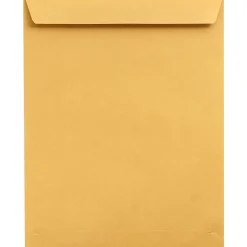 New LUX 28lbs. 13" x 17" Kraft Open End Flap Jumbo Envelopes, Brown Kraft, 500/BX (85739-500)