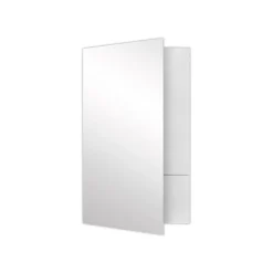 Pocket Folders|LUX Legal Size Folders, Standard Two Pockets, White Gloss, 250/Pack (LF-118-SG12-250)