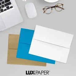 Sale LUX Moistenable Glue A2 Invitation Envelope, 5 3/4