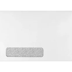 Best LUX Moistenable Glue Security Tinted Booklet Window Envelope, 6" x 9", 24lb. White w/ Sec. Tint, 250/Pack (69BW-24WMI-250)