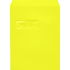 LUX Open End Kraft Envelopes 9" x 12", Citrus Yellow (-1590-L20-1M)