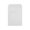 Outlet LUX Open End Open End Window Envelope, 9" x 12", White Linen, 250/Pack (1590-WLI-250)