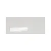 Outlet LUX Pastels Moistenable Glue #10 Window Envelope, 4 1/2" x 9 1/2", Pastel Gray, 250/Box (51384-250)