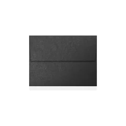 New LUX Peel & Press A7 Invitation Envelopes, 5.25" x 7.25", Anthracite Metallic, 50/Box (5380-15-50)